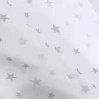 Бумага упаковочная тишью, новогодняя упаковка &laquo;Звездочки&raquo;,50&times;66 см