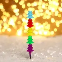 Карандаш восковой &laquo;Елочка&raquo; 5 цветов