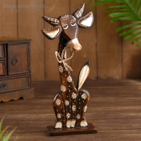 Сувенир на подставке &laquo;Коровка&raquo;, 10&times;5&times;31 см, дерево