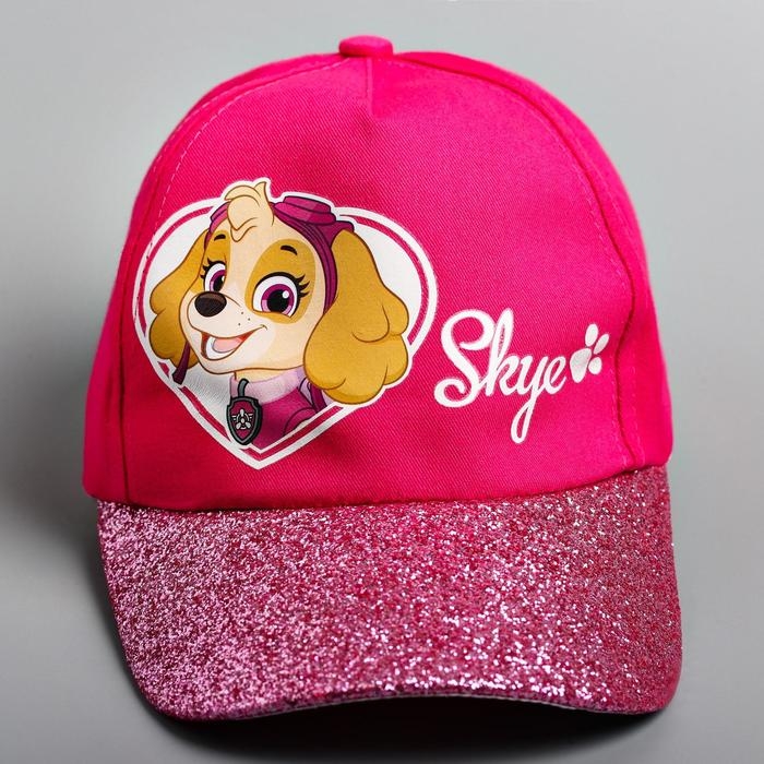Кепка детская для девочки, размер 52-56, Щенячий патруль