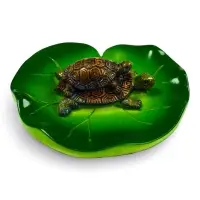 Садовая фигура 10 х 11 х 6 см  водоплавающая  "Черепашки"