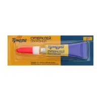 Суперклей ТУНДРА, секундный, 3 г