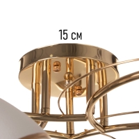 Люстра "Андер" 5хЕ27 40Вт золото 44х44х24 см