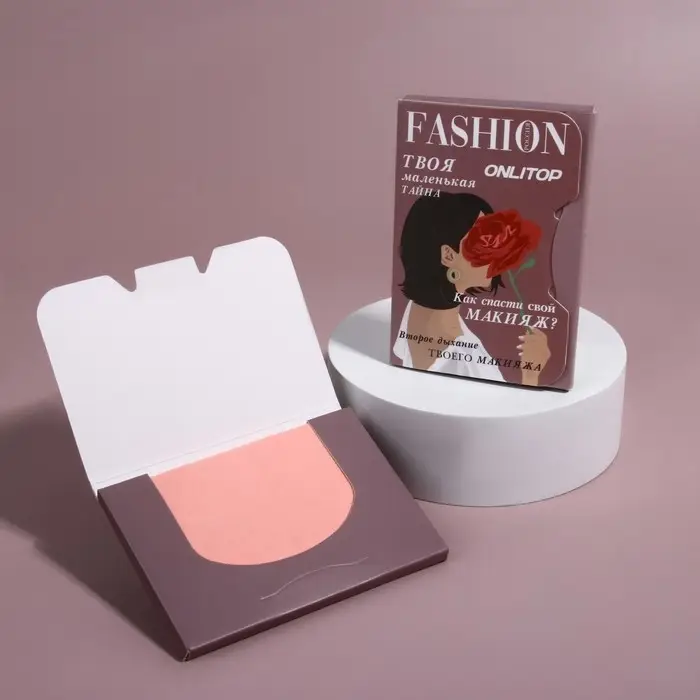 Матирующие салфетки &laquo;Девушка с розой&raquo;, 100 шт