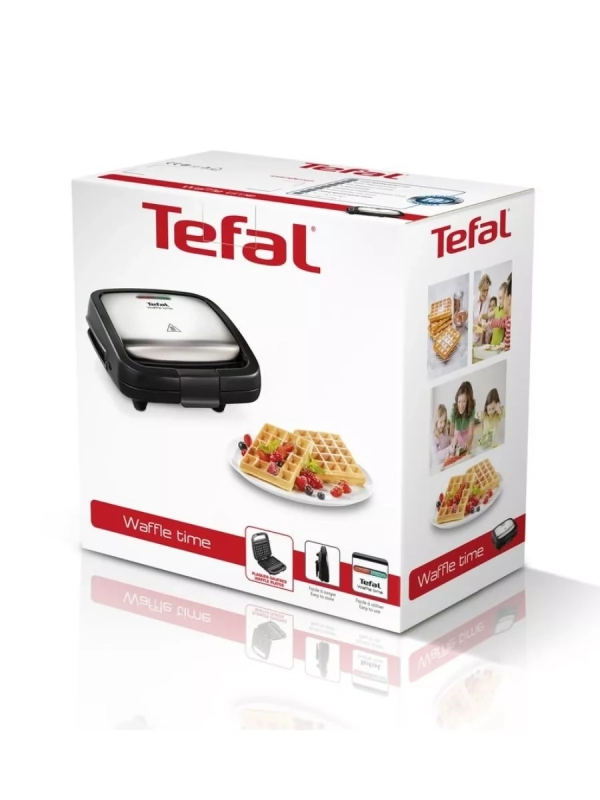 Вафельница Waffle Time WD170D38 серебристый, черный