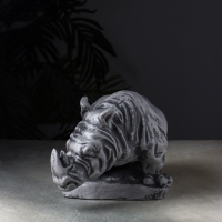 Копилка "Носорог" 32х19х16 см, серый