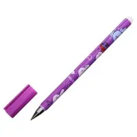 Карандаш чернографитный НВ, вечный, с рисунком, МИКС