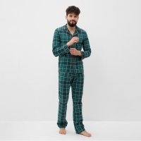 Пижама мужская KAFTAN Green mood, р.52 Пижама мужская KAFTAN Green mood, р.52