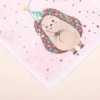 Поздравительная открытка на акварельном картоне с тиснением &laquo;Желаю счастья&raquo;, 10 &times; 15 см