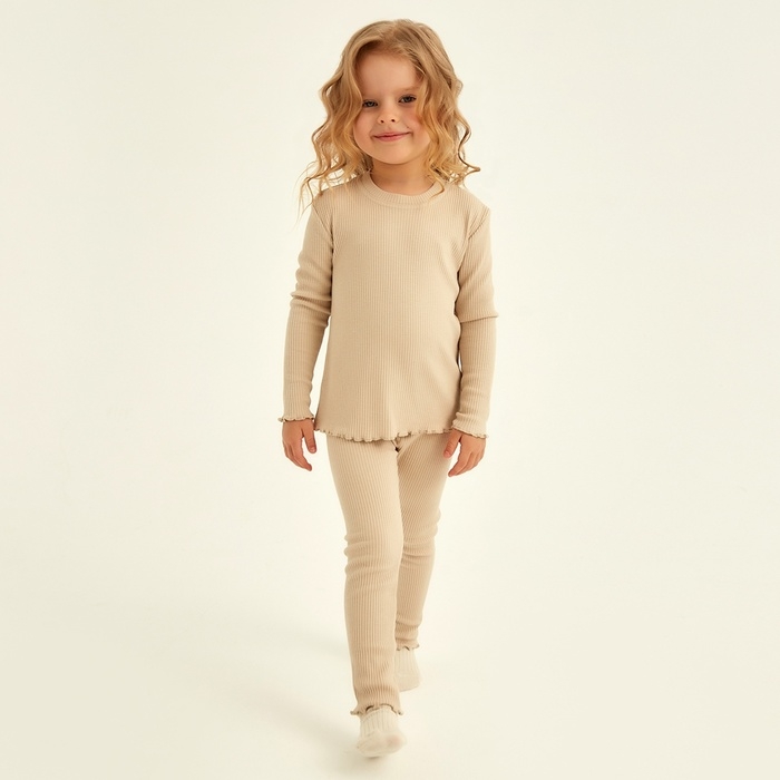 Пижама детская SL HOME р 28 (86-92), бежевый