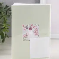 Фотоальбом 36 фото 10X15см, "Цветочная нежность", ПП карм.,мягкая обложка