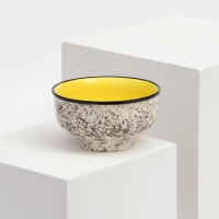 Пиала керамическая &laquo;Персия&raquo;, 200 мл, жёлтая, 1 сорт, Иран