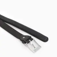 Ремень дет 04-01-02-01, 2,2*0,3*75-90 см, винт, пряж мет, черный