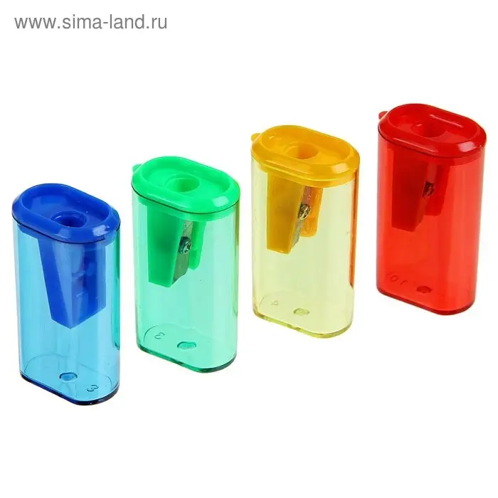 Точилка с контейнером &laquo;Стиль&raquo;, корпус МИКС