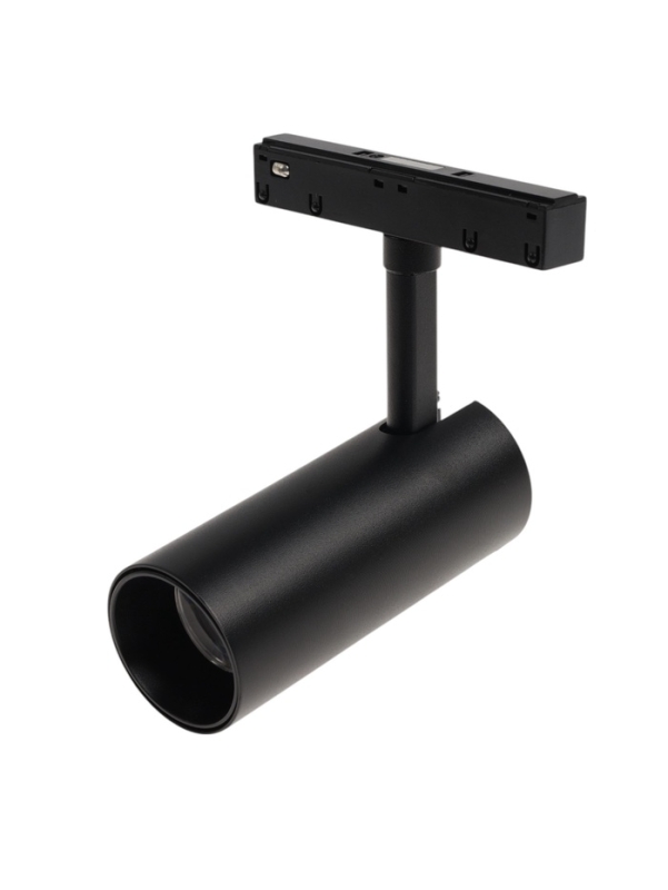 Трековый магнитный светильник, серия "Broad" LTL-060, 12 Вт, 960 Лм, 48В, 4000К , черный