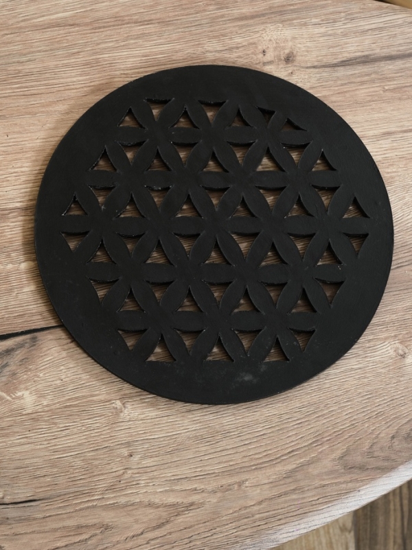 Панно резное МДФ "Цветы", 30х30х0,6 см