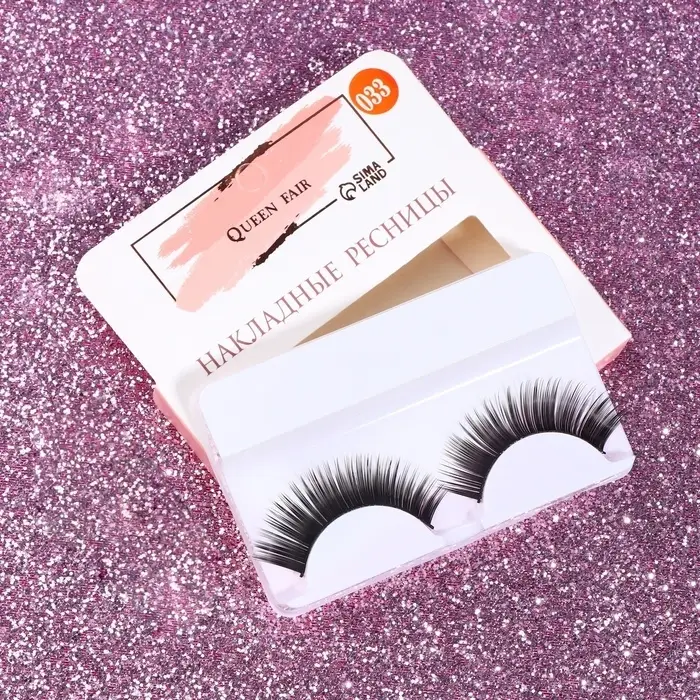 Ресницы накладные &laquo;Взгляд&raquo;, 11 мм, без клея, эффект МИКС