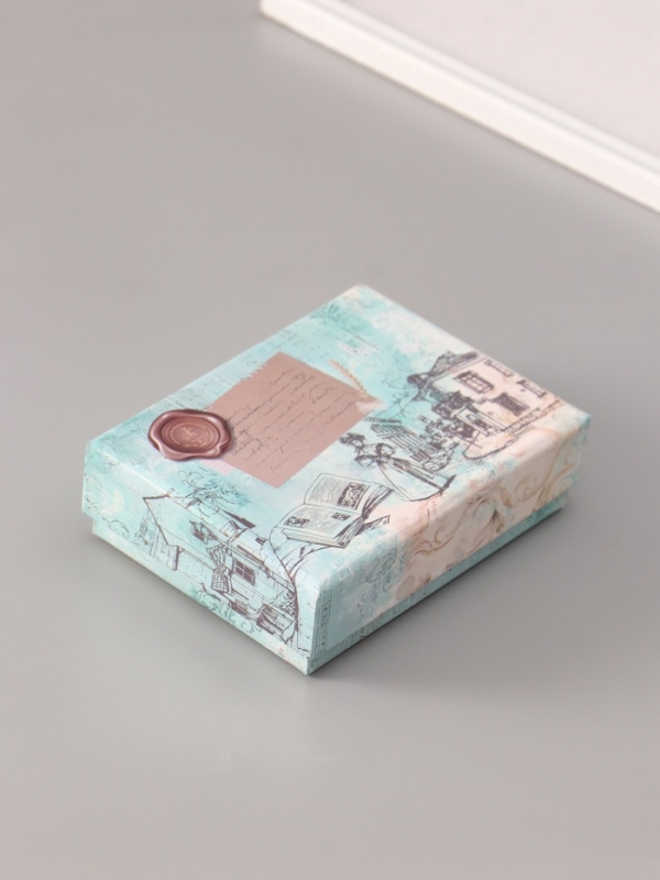 Сургучный набор "Сердечко" печать, ручка, сургуч 12,5х10х3,6 см