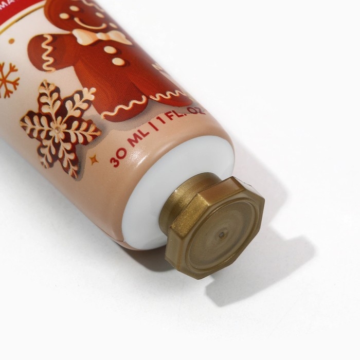 Подарочный набор ЧИСТОЕ СЧАСТЬЕ &laquo;Пряничный домик&raquo;: крем для рук 30 мл и пилка для ногтей, Новый Год