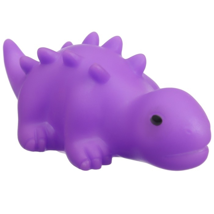 Набор резиновых игрушек для ванны &laquo;Динозавры&raquo;, 4 шт, Крошка Я