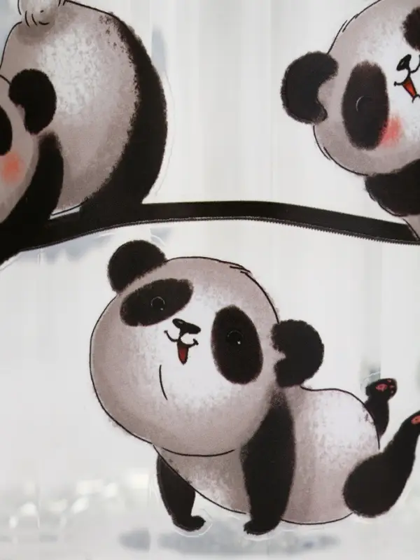 Кружка стеклянная &laquo;Панды&raquo;, 650 мл