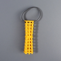 Бигуди на резинке, d = 1,5 см, 15 шт, цвет МИКС