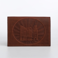 Обложка для паспорта, цвет коричневый