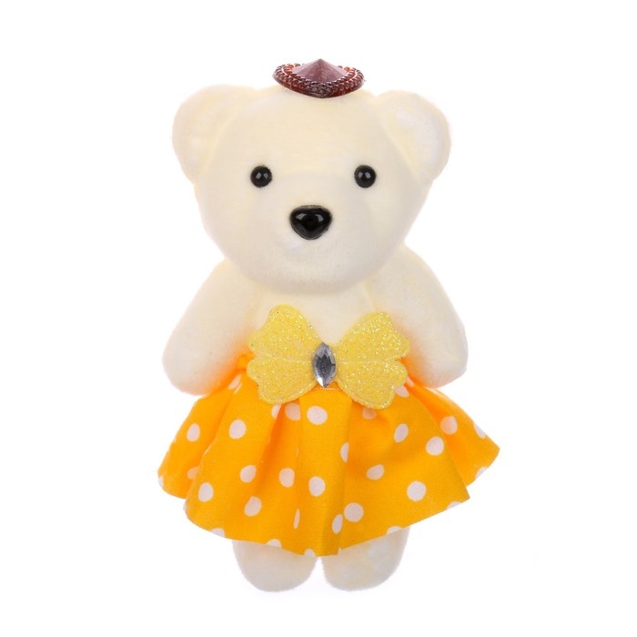 Игрушка из пенопласта &laquo;Мишка с бабочкой&raquo;, цвета МИКС