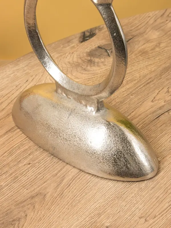 Подсвечник "Фазы Луны" алюминий 28х13х72,5 см