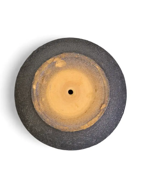 Горшок цветочный с поддоном 5 л, керамика "Шагрень" (М)