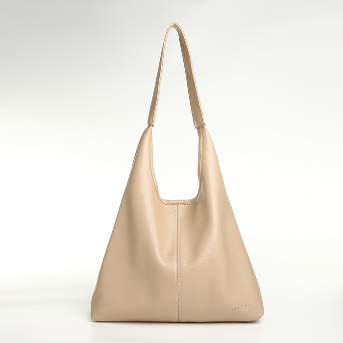 Сумка женская на магните TEXTURA, средний размер, цвет молочный Сумка женская на магните TEXTURA, средний размер, цвет молочный