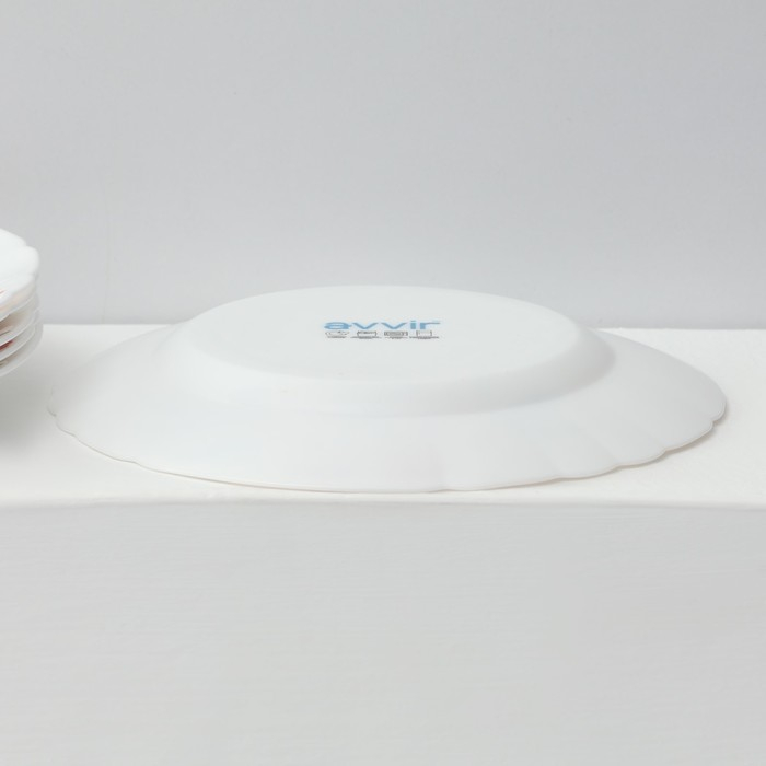 Сервиз столовый &laquo;Бархатная роза&raquo;, 37 предметов, стеклокерамика