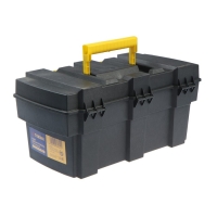 Ящик для инструмента ТУНДРА, 13", 330 х 177 х 155 мм, пластиковый, подвижный лоток Ящик для инструмента ТУНДРА, 13", 330 х 177 х 155 мм, пластиковый, подвижный лоток