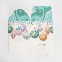 Коробка подарочная новогодняя складная &laquo;Волшебство нового года&raquo;, 18 х 18 х 18 см, Новый год