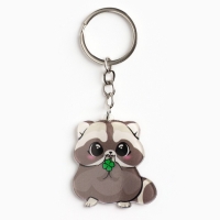 Брелок для ключей акриловый &laquo;Приношу счастье и удачу&raquo;, 9.7 х 4.5 см