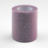 Фатин с глиттером &laquo;Радуга&raquo;, 7,5 см, 11 &plusmn; 1 г/кв.м, 9 &plusmn; 0,5 м, цвет сиреневый №2
