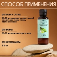 Ароматизатор для бани и ванны &laquo;Мята&raquo;, натуральная, 100 мл, "Добропаровъ"