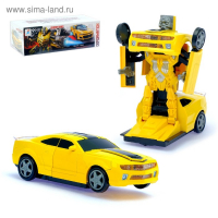 Машина &laquo;Автобот&raquo;, трансформируется, световые и звуковые эффекты, работает от батареек