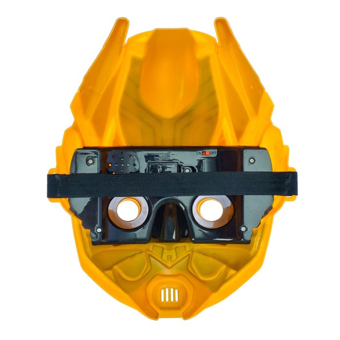 Маска трансформера &laquo;Шмель&raquo;, световые и звуковые эффекты, МИКС