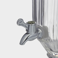 Диспенсер для напитков стеклянный Magistro &laquo;Изыск&raquo;, 3 л, 17&times;44,5 см