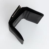 Кошелёк женский на магнитах, цвет чёрный Кошелёк женский на магнитах, цвет чёрный