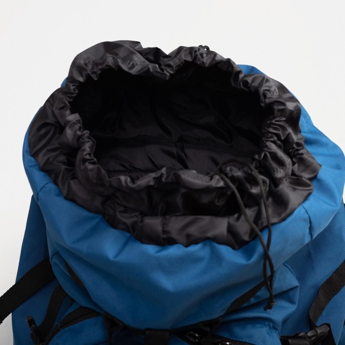 Рюкзак туристический, Taif, 90 л, отдел на шнурке, наружный карман, 2 боковые сетки, цвет синий/серый Рюкзак туристический, Taif, 90 л, отдел на шнурке, наружный карман, 2 боковые сетки, цвет синий/серый