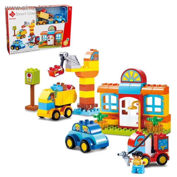 Конструктор &laquo;Городские спецслужбы&raquo;, 68 деталей