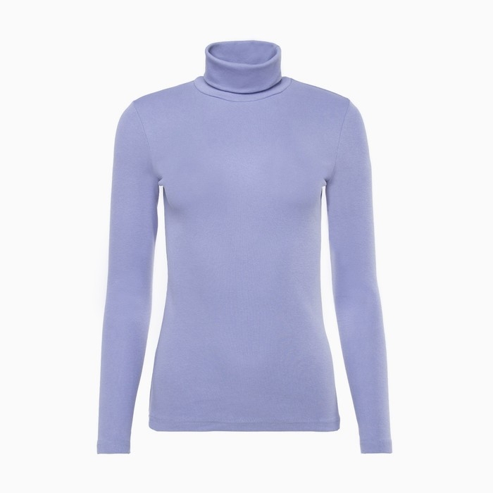 Водолазка женская MINAKU: Basic line, цвет сиреневый, размер 52 Водолазка женская MINAKU: Basic line, цвет сиреневый, размер 52