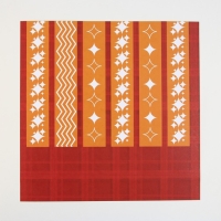 Набор бумаги для скрапбукинга &laquo;Яркая геометрия&raquo;, 12 листов, 30.5 х 30.5 см, 180 г/м&sup2;