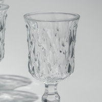 Набор фужеров «Афродита», стеклянный, d=8 см, h=16 см, 210 мл, 6 шт Набор фужеров «Афродита», стеклянный, d=8 см, h=16 см, 210 мл, 6 шт