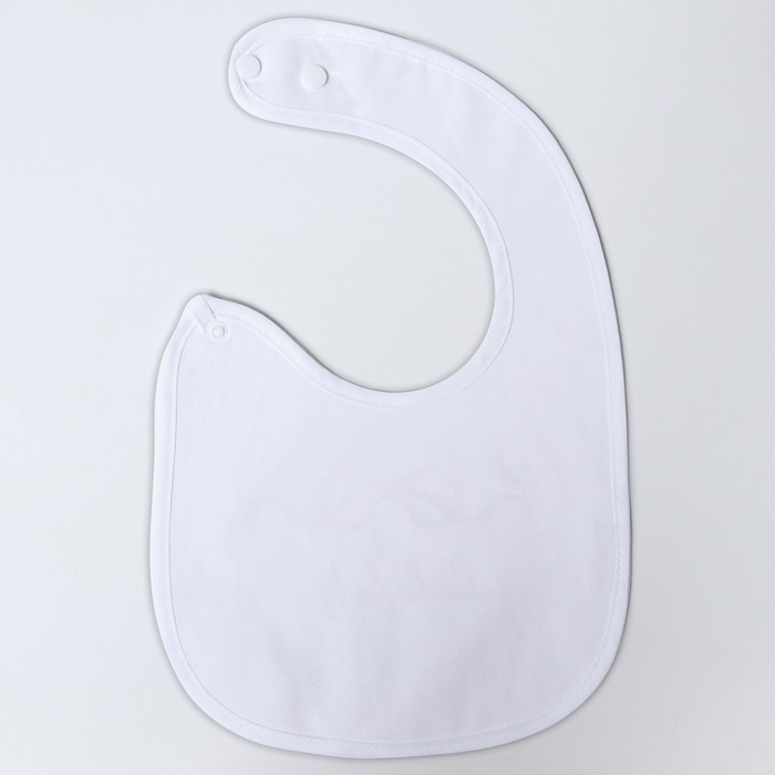 Нагрудник/слюнявчик для кормления &laquo;Little lady&raquo; на кнопке