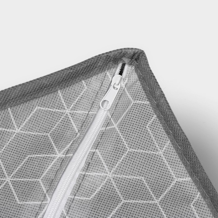 Органайзер для хранения белья Доляна &laquo;Фора&raquo;, 16 ячеек, 32&times;32&times;12 см, цвет серый