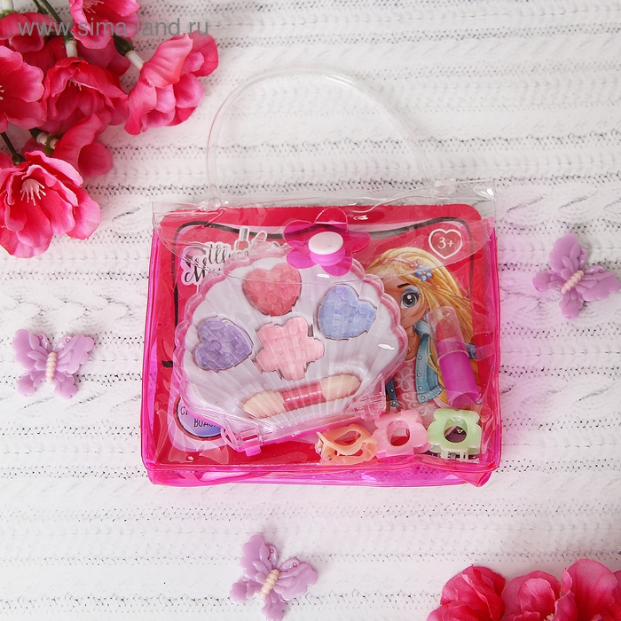 Набор косметики для девочки &laquo;Ракушка&raquo;, сумочка