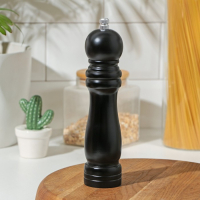Мельница для специй Доляна &laquo;Дуновение леса&raquo;, 21&times;4,5 см, керамический механизм, цвет тёмное дерево
